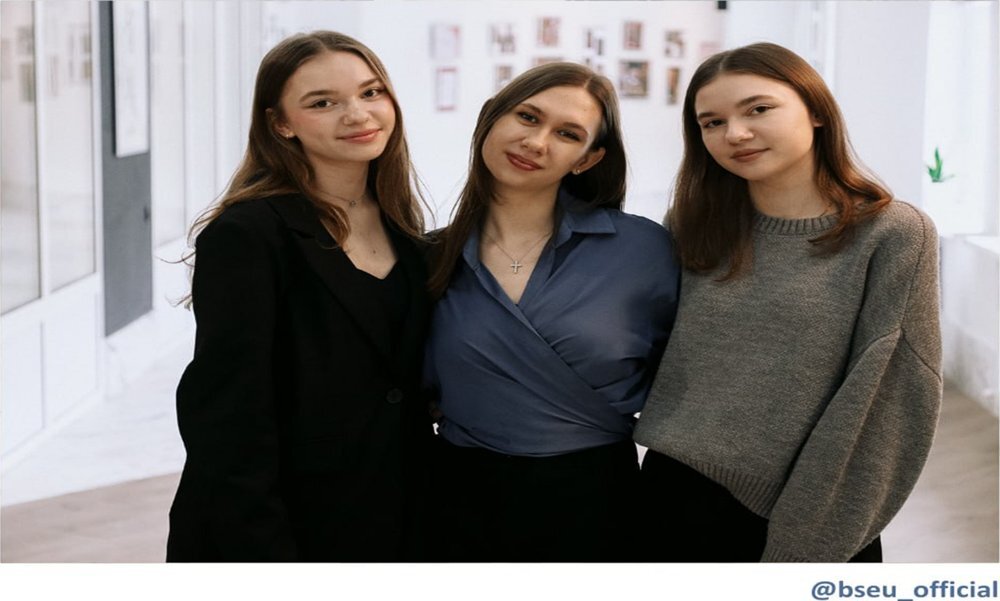 Студентки профиля «Международный менеджмент» на программе мобильности в Белорусском государственном экономическом университете, Минск